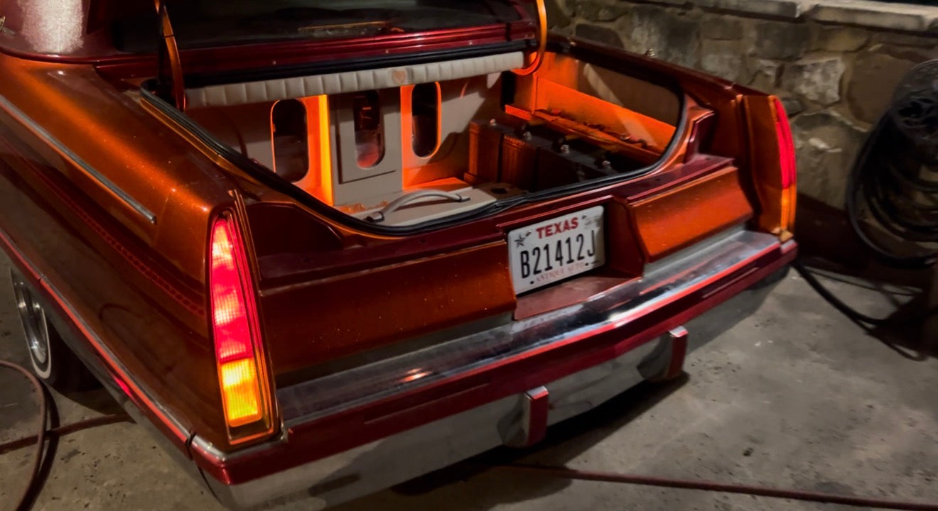 Trunk Upholstery/Lighting/Embroidery